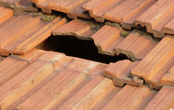 roof repair Brockham End, Somerset